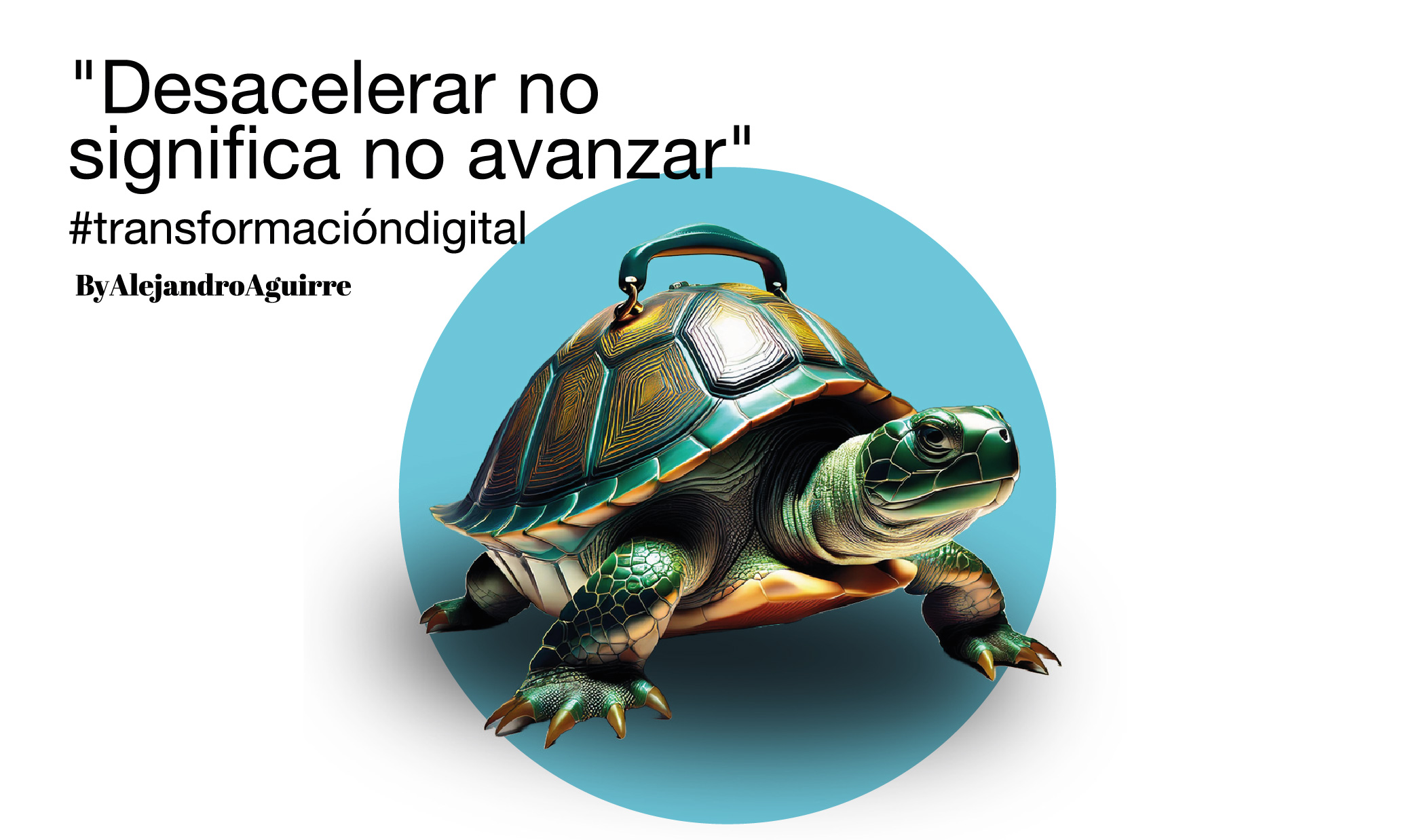 Desacelerar no significa no avanzar